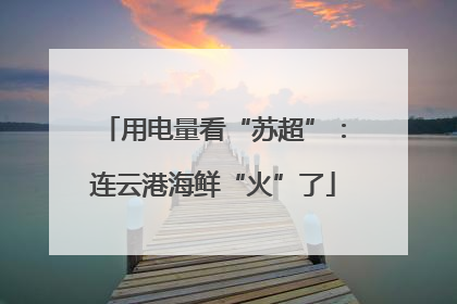 用电量看“苏超”：连云港海鲜“火”了