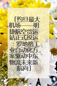 约旦最大机场——明捷航空货运站正式投运：罗地格工业自动化方案驱动中东物流未来新航向