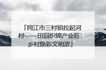 同江市三村镇拉起河村——田园织锦产业旺 乡村焕彩文明浓
