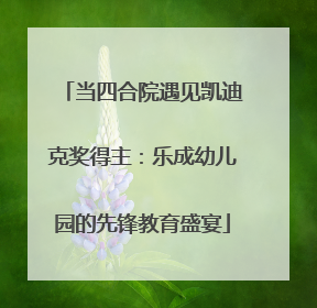 当四合院遇见凯迪克奖得主：乐成幼儿园的先锋教育盛宴