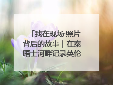 我在现场·照片背后的故事｜在泰晤士河畔记录英伦风云变幻