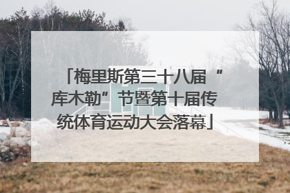 梅里斯第三十八届“库木勒”节暨第十届传统体育运动大会落幕