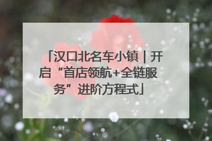 汉口北名车小镇｜开启“首店领航+全链服务”进阶方程式