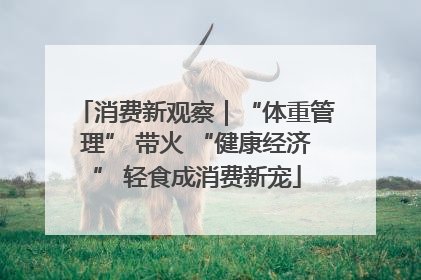 消费新观察｜“体重管理” 带火 “健康经济” 轻食成消费新宠