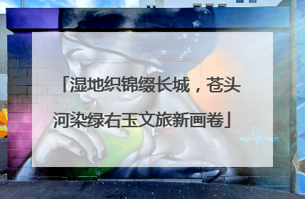 湿地织锦缀长城，苍头河染绿右玉文旅新画卷