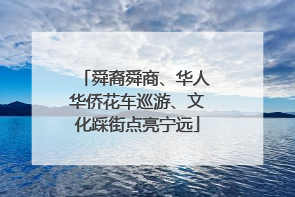 舜裔舜商、华人华侨花车巡游、文化踩街点亮宁远