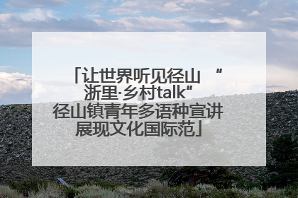 让世界听见径山 “浙里·乡村talk”径山镇青年多语种宣讲展现文化国际范