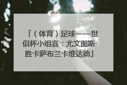 （体育）足球——世俱杯小组赛：尤文图斯胜卡萨布兰卡维达德