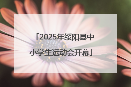 2025年绥阳县中小学生运动会开幕