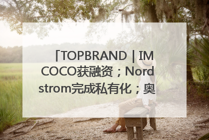 TOPBRAND｜IMCOCO获融资；Nordstrom完成私有化；奥利奥联名赛琳娜；Zara母公司高管洗牌